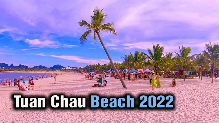 Tuan Chau Beach, Halong Bay, 4k Walk