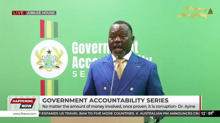 LIVE: Government Accountability Series - Attorney General & Ministers Address Public || 18-12-2025