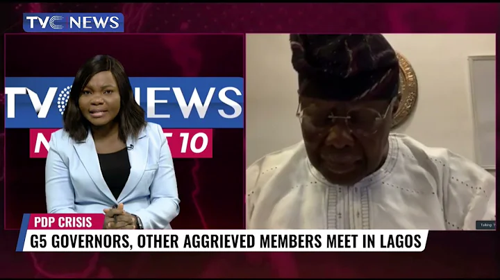 PDP CRISIS: G5 Governors, Other Aggrieved Members Meet In Lagos (Video)