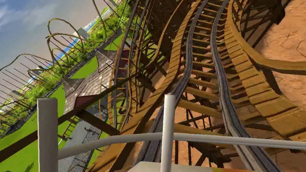 Roarthe Joker Rct3 Six Flags Discovery Kingdomhome Park Youtube 