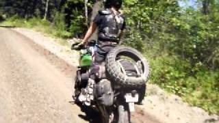 Kawasaki Versys Canada to Alaska,  Fart from Missy