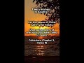 God’s Word for today, Colossians chapter 3, verse 15