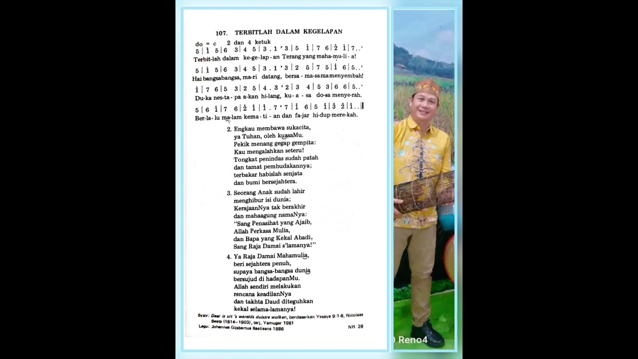 Kidung Jemaat 107 Terbitlah dalam Kegelapan ( COVER KJ @fritalexander ) 