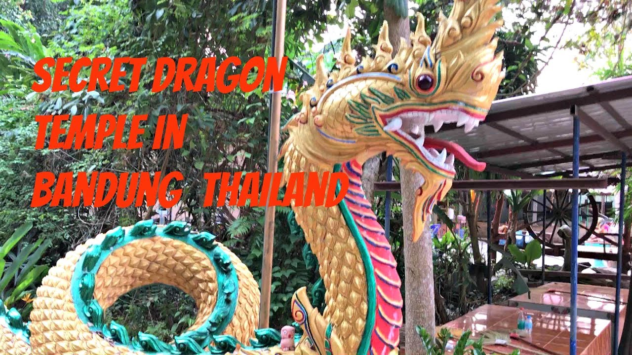 Secret Dragon Temple in BanDung Thailand  YouTube