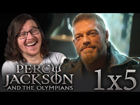 PERCY JACKSON AND THE OLYMPIANS 1x5 REACTION | A God Buys Us Cheeseburgers