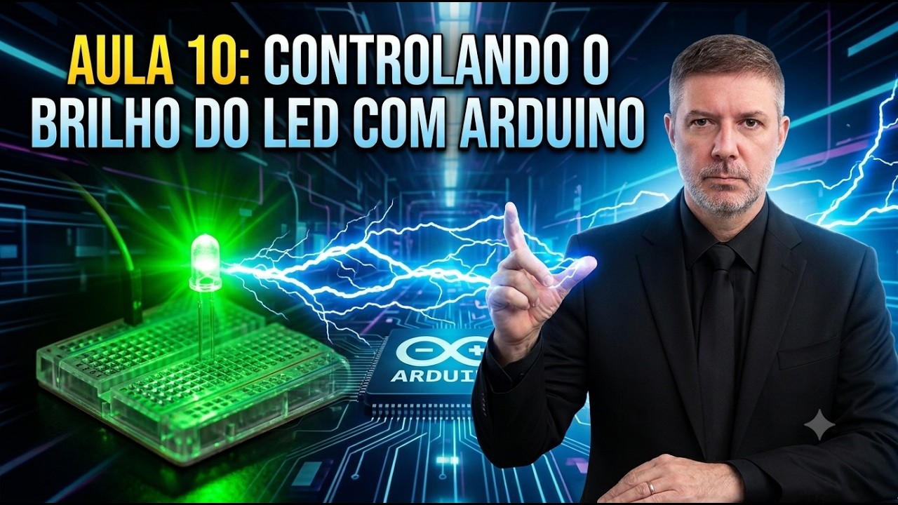 Aula10 - Saídas analógicas (PWM) #arduino