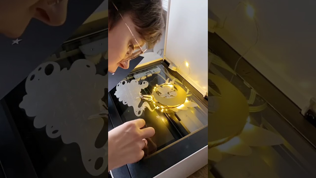 Scanography with Calligraphy