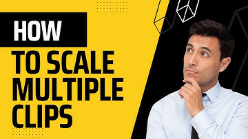 How to Scale Multiple Clips in Premiere Pro