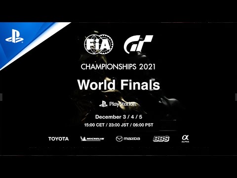 Gran Turismo FIA GT World Finals 2021 - December 3 to 5 | PS4