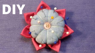 Оригинальная Игольница За 10 минут Из Остатков Ткани | Easy DIY Pincushion Patterns