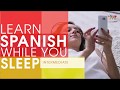 Learn spanish while you sleep intermediate level learn spanish words  phrases while sleeping