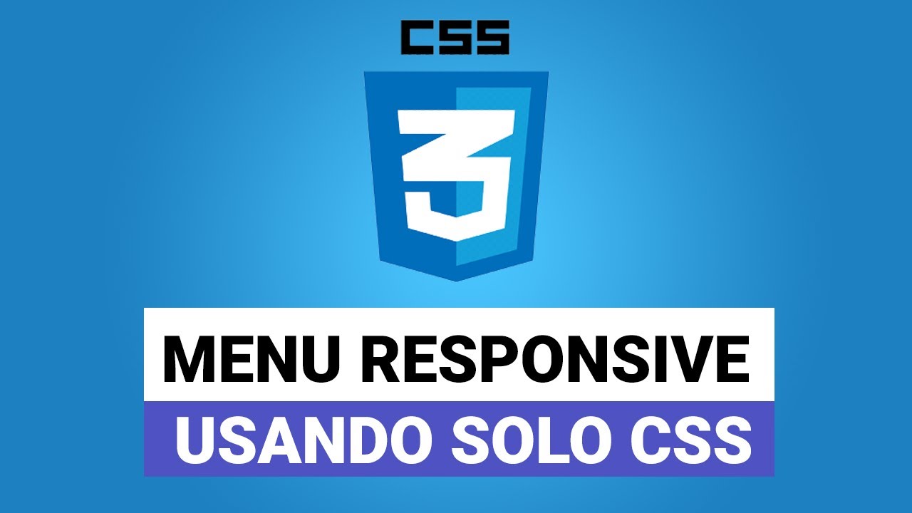 Menu responsive con SOLO CSS - Esercizio CSS3 Tutorial Italiano