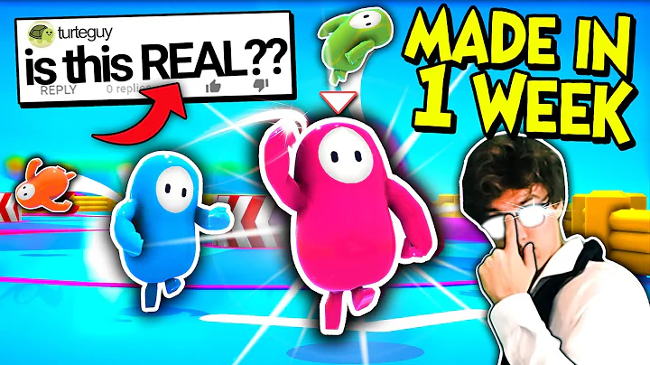 I Made Fall Guys in 1 Week... and Tricked Them to ...