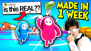 I Made Fall Guys in 1 Week... and Tricked Them to Think it