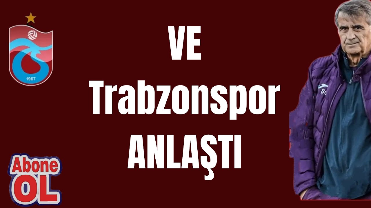Ve Trabzonspor anlaştı/Tanıyalım - YouTube