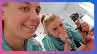 VLOG | WINS for Arsenal & Bayern in Champions League! | Beth Mead & Sarah Zadrazil