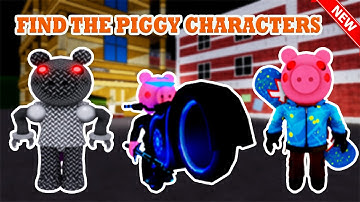 Find The Piggy Characters - *ALL 3 NEW BADGES* - UPDATE