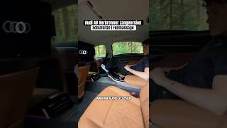 Audi A8 Langversion Fußmassage