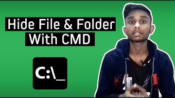 Hide Personal Files/Folder Securely with Command Prompt (Cmd) - BD Tech