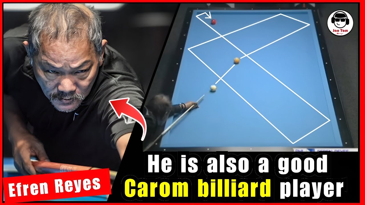 Efrain Reyes The Best of Efren Reyes in Carom Billiards - YouTube