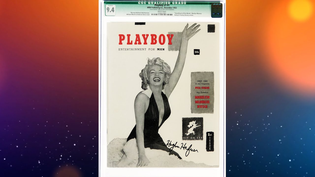 Check Out This Collection Of Playboy Magazines And Hugh Hefner Signed