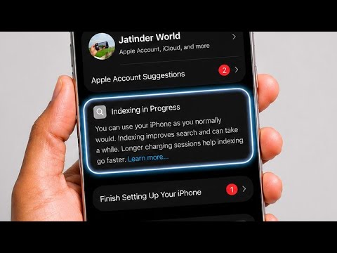 What is Indexing in Progress in iPhone | iOS 27 Indexing In Progress in iPhone Can We Remove? |