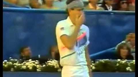 Pete Sampras vs McEnroe Semi Final - US Open 1990