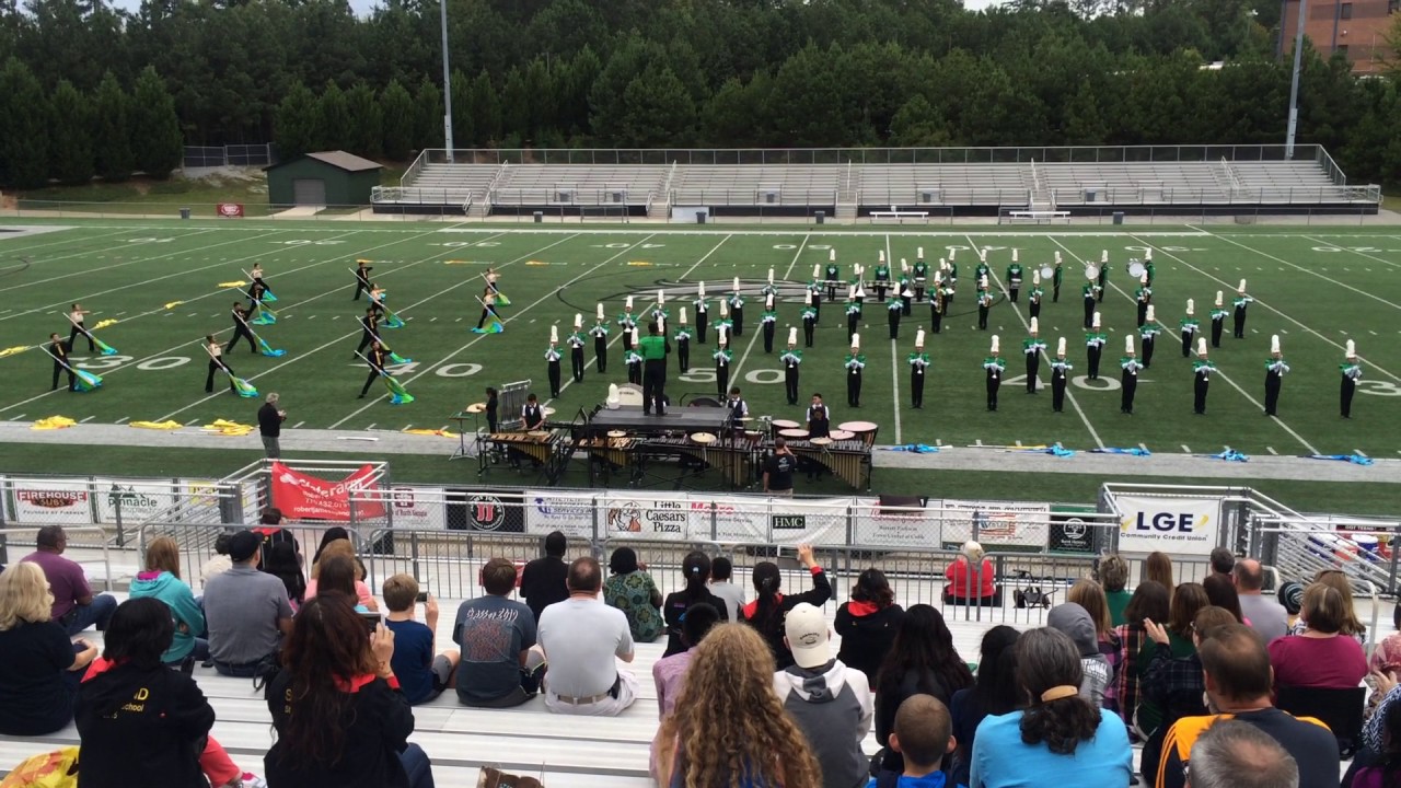 Kuching St Joseph School Marching Band Performance in Kennesaw Mountain High School (2015-9-24)