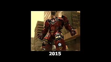 Evolution Of Iron Man 1978 2019 IronMan Shorts 