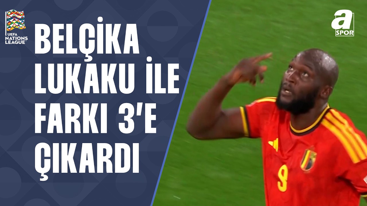 GOL Romelu Lukaku Belçika 3 0 Türkiye Uluslar Ligi A Ligi 1 Grup