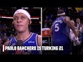 Paolo Banchero runs off after denying to discuss how he&#39;ll celebrate his 21st birthday 🤣 | NBA on E