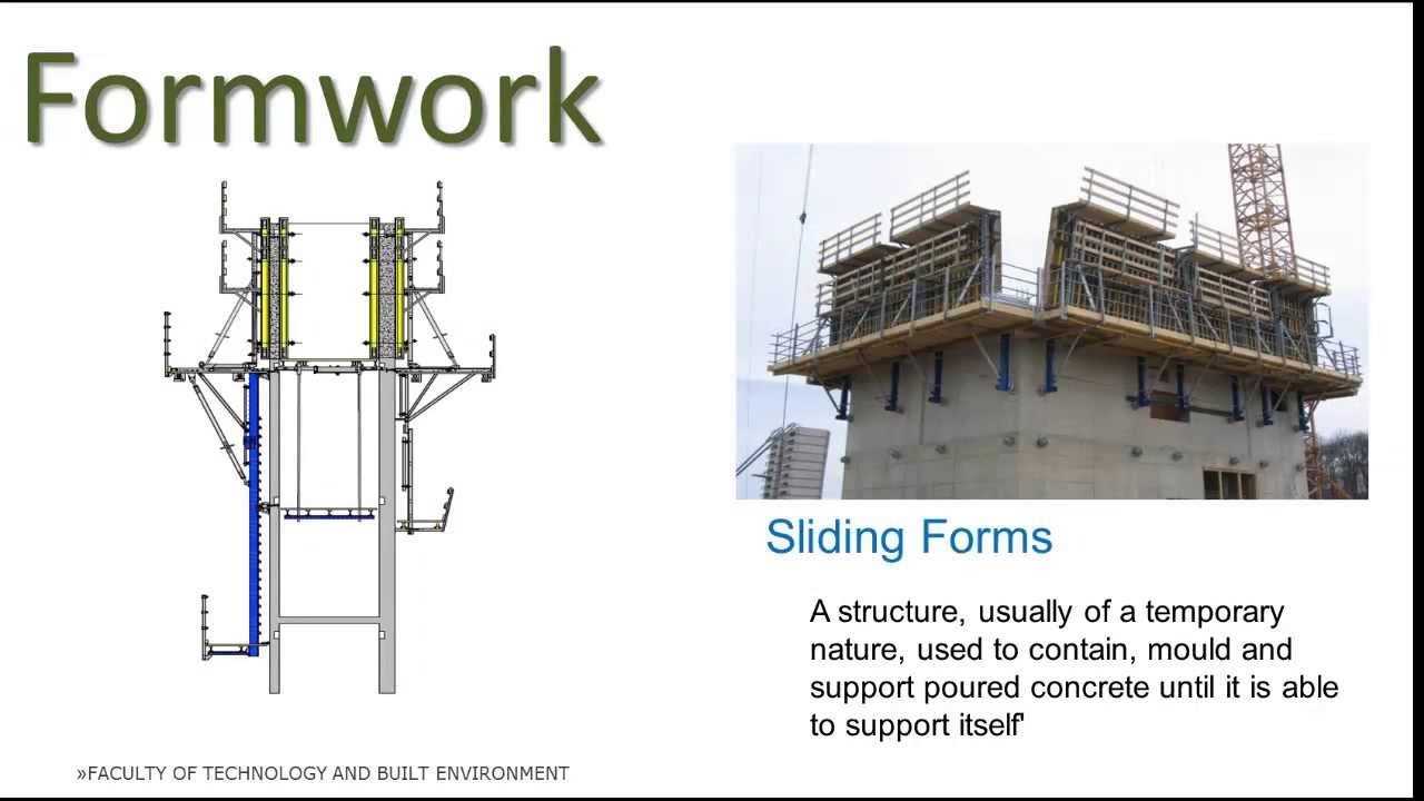 Construction Practice 2 Intro To Formwork Falsework YouTube
