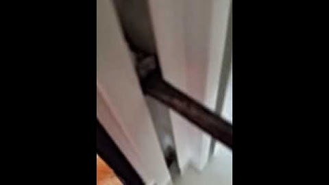 Put your window sash back in