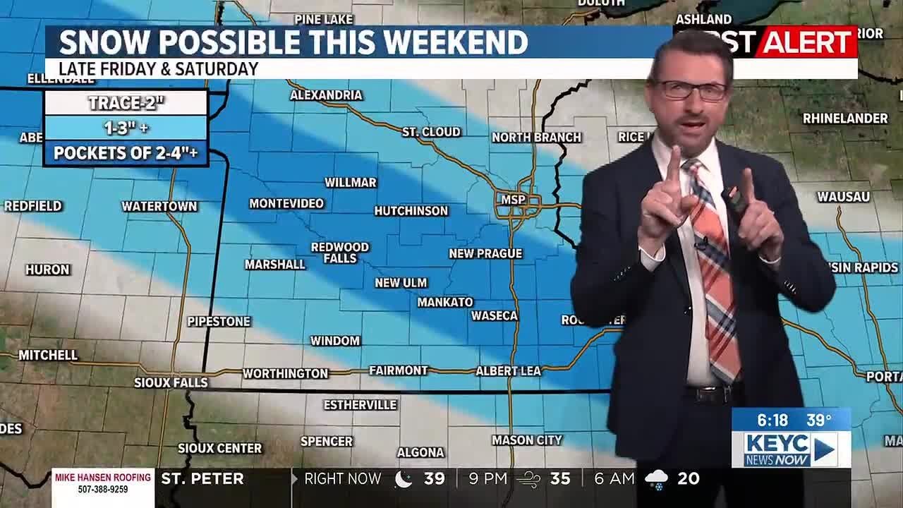 Meteorologist Shawn Cable's Friday 6pm Weathercast