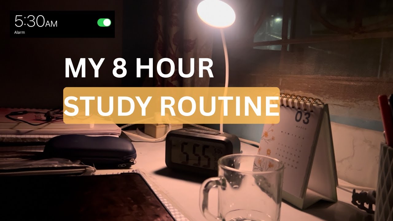 8 Hours Study Routine 8 hour Study Routine For Students๐คฉStudy With Me๐ #neet #study # ...