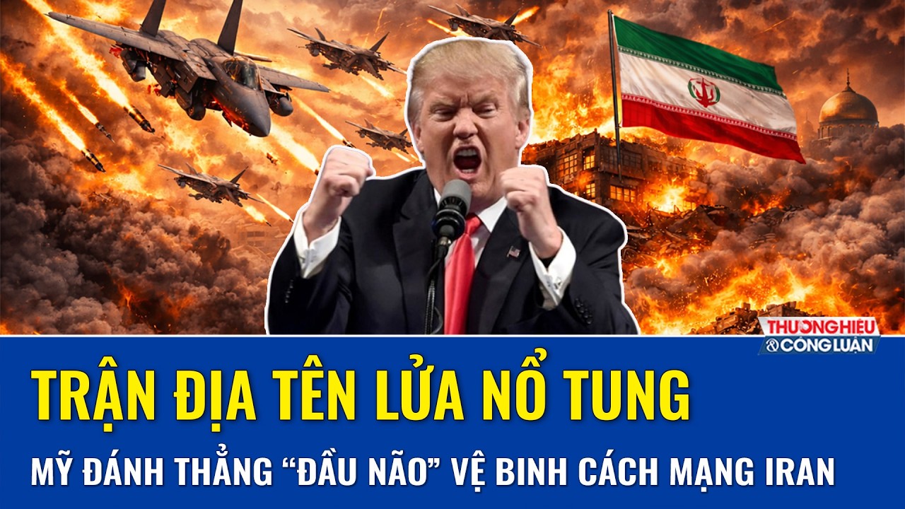 Iran báo động đỏ: Mỹ đánh thẳng “đầu não” chỉ huy Vệ binh Cách mạng, trận địa tên lửa nổ tung |TH&CL
