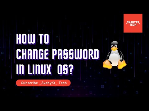 How to change password in linux | Ubuntu | Kali Linux | Arch Linux