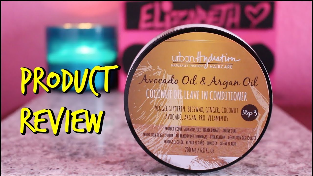 Review Urban Hydration Coconut Oil LeaveIn Conditioner with Avocado