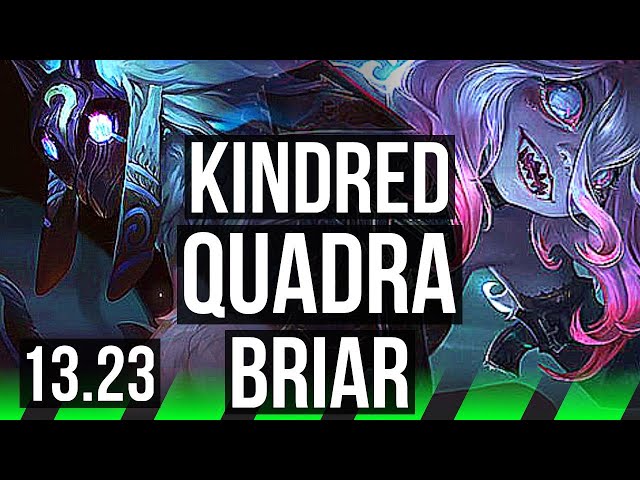 BRIAR vs KINDRED (JNG), 68% winrate, 15/2/6, Legendary, Rank 14 Briar, NA  Grandmaster