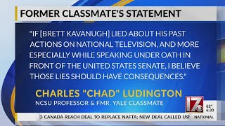 Kavanaugh's Yale classmate, now NCSU professor, says Kavanaugh was a heavy drinker