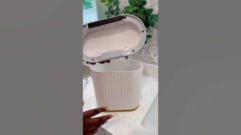 Found this on Amazon - Smart Sensor Trash Can #shorts #amazonfinds #kitchen #home #bhfyp #fyp