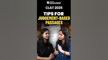 Master Judgment-Based Passages in CLAT 2025 | Tips for CLAT Mock Tests #clat2025 #clatpreparation