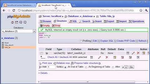 Beginner PHP Tutorial   126   Creating a Database Hit Counter Part 4
