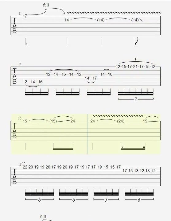 Enemy Inside Solo Tab