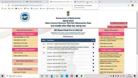 MHT CET 2021:Exam dates, application form and syllabus latest updates by ankit