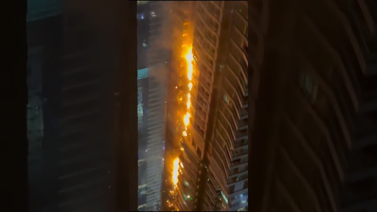 Dubai Marina Fire 🔥 – Façade Safety Wake-Up Call! 