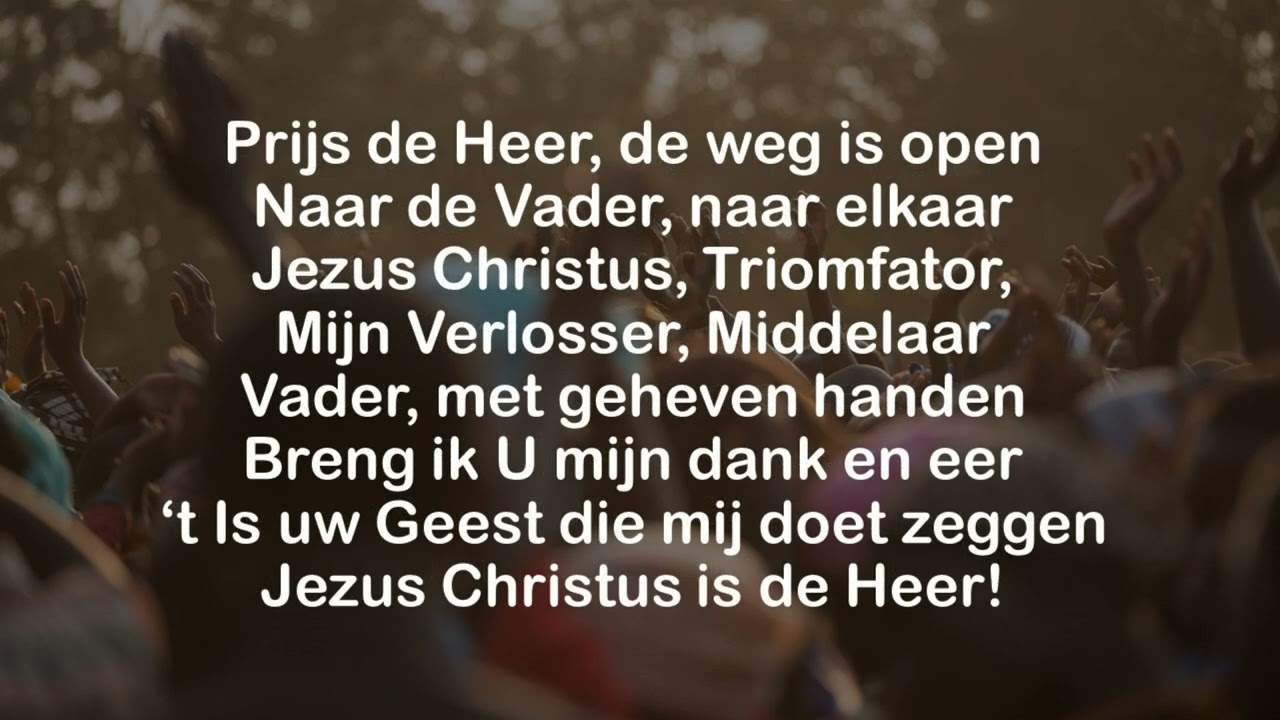 Opwekking met tekst 167 Samen in de naam van Jezus - YouTube