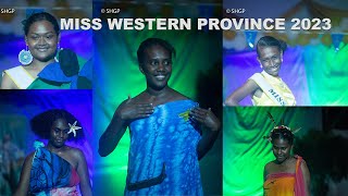 Miss Western Province of Solomon Islands Official Program 2023.