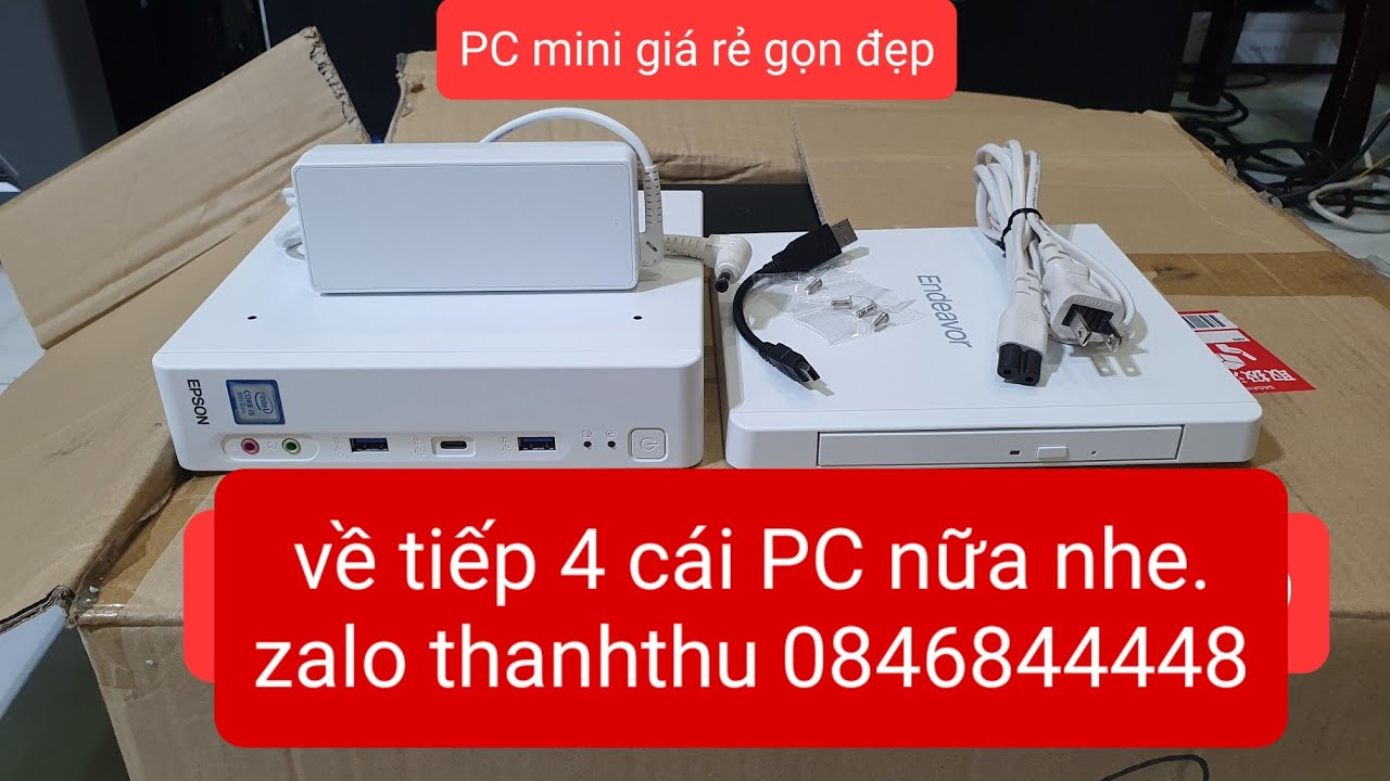 PC mini Epson Endeavor ST190E, i5, 8500T, ram 8, ssd 256 #pc
