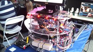 BBot combines BeagleBone & Logi-Bone FPGA cape to serve you beer!